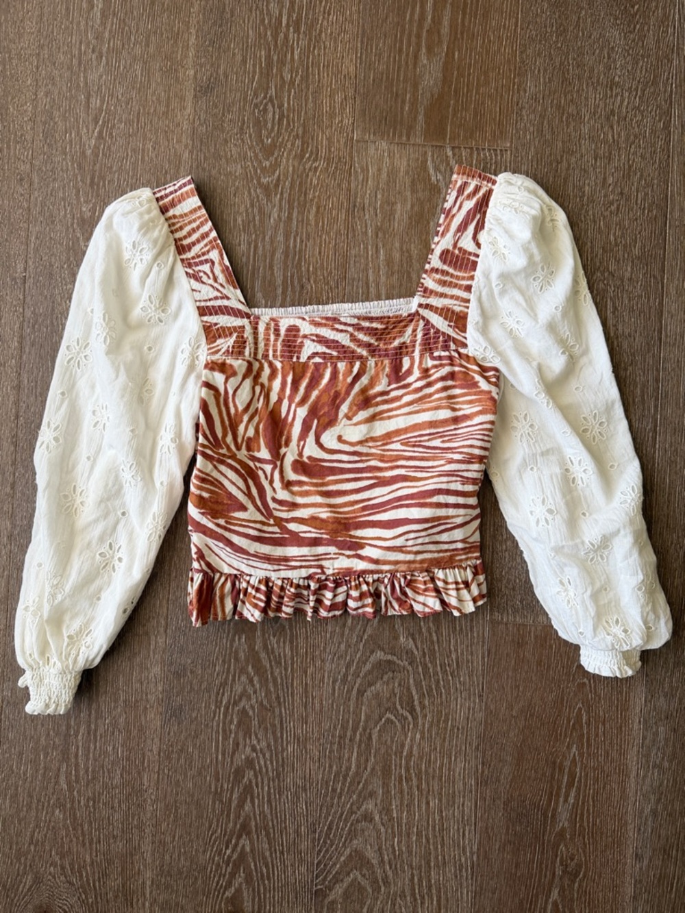 Love the Label peasant top
